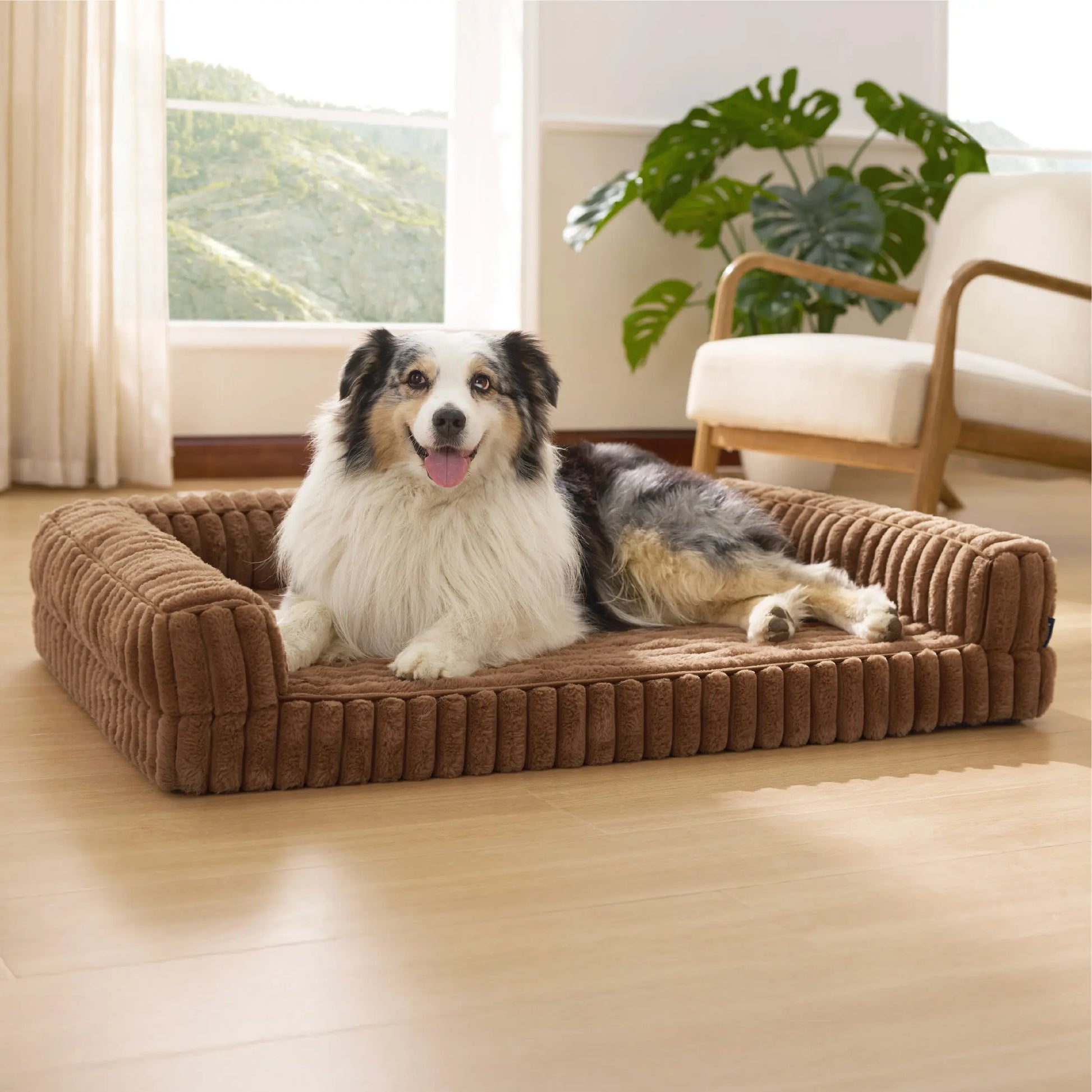 Bedsure Orthopedic Dog Bed for Extra Large Dogs - Waterproof Memory Foam with Non-Slip Base and Removable Corduroy Cover, Now Up to $20 Off